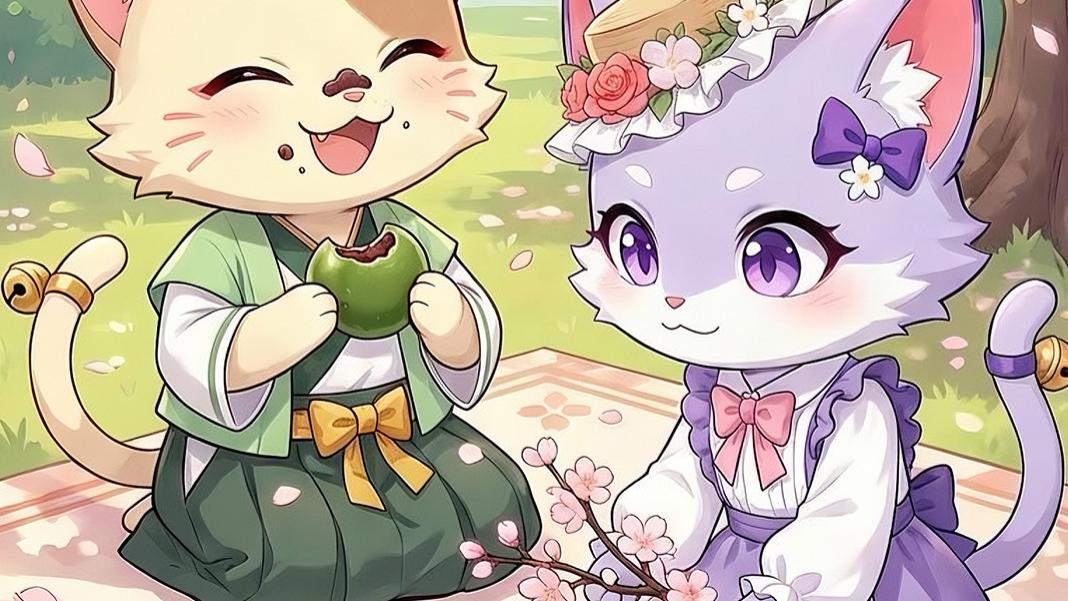 清明时节｜福气猫的春日物语