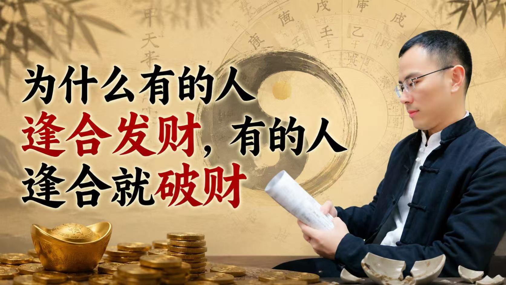 为什么有的人逢合发财，有的人逢合破财？