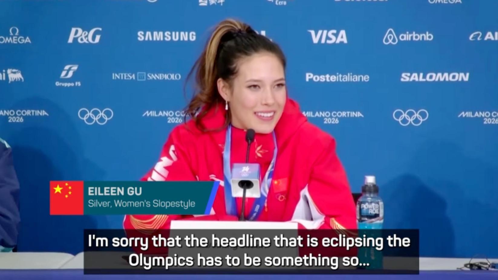 冬奥赛场外的“炮火”：特朗普炮轰自家选手，谷爱凌直言很遗憾