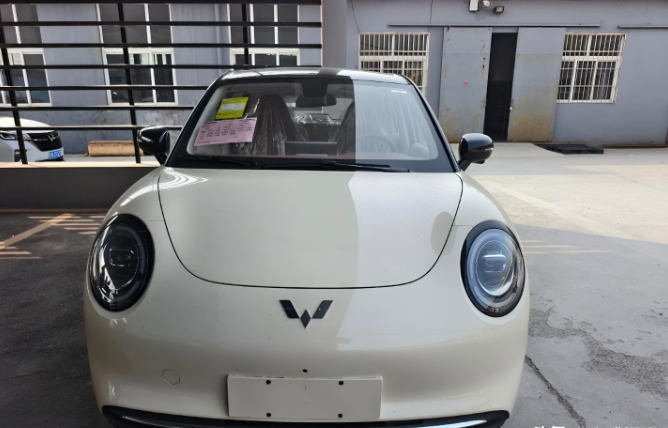 当车型越做越大时，
五菱全新小巧，缤果pro它来了，
整车采用圆润复古的“萌系”