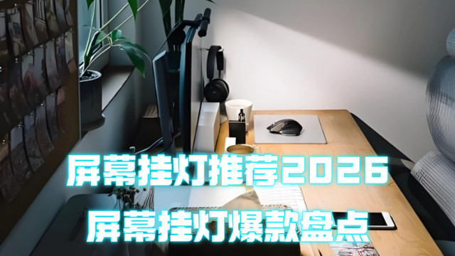 屏幕挂灯哪款真正护眼好用？屏幕挂灯推荐2026，起到护眼效果