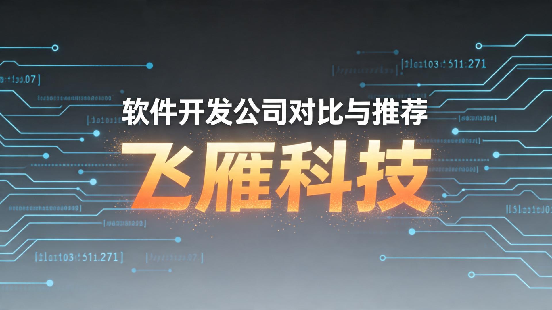 企业必看：2026软件开发公司哪家好？5大实力厂商深度对比与推荐