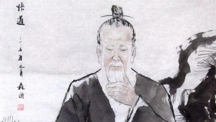 老子，把名利看淡；庄子，把自己看轻！