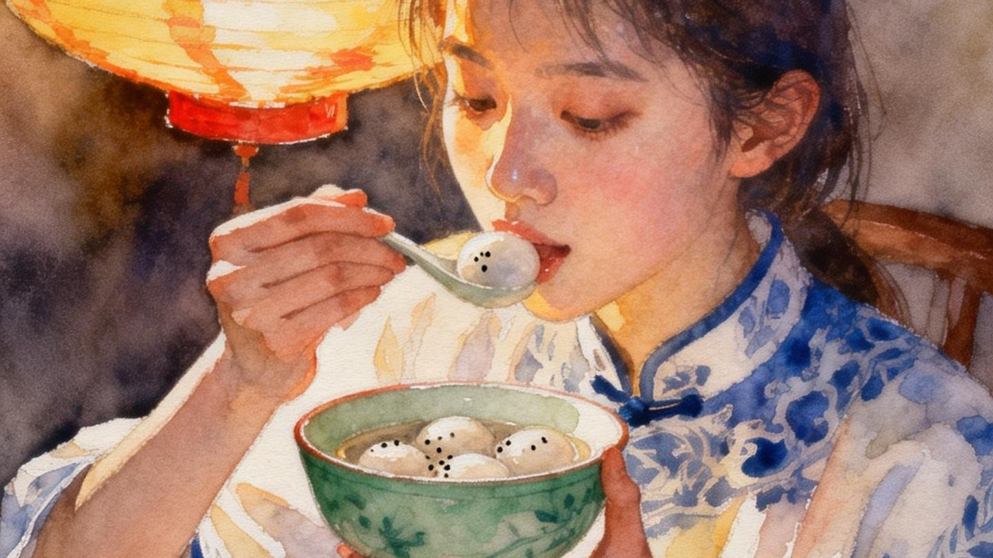 灯影摇红处，团圆正当时‌