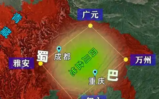 四川盆地是我国真正的战略大后方，凑齐了“天时地利人和”，但要完全发挥潜力，必须重新调整川渝的区划…