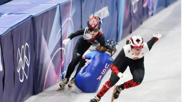 "又是美国，又是因为阿波罗" 韩国短道速滑队在米兰冬奥赛场悲鸣