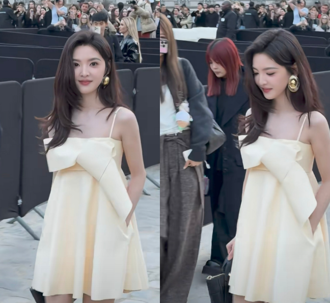 我见过章若楠本人说句大实话
无论是照片还是视频，跟真人比
差了十几倍！章若楠的美