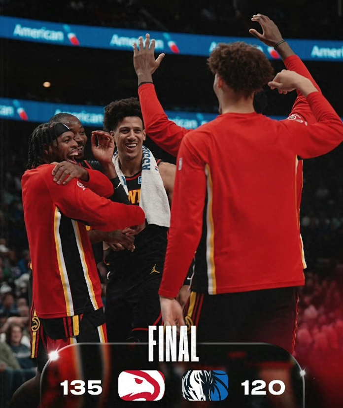 3月19日NBA常规赛激战正酣，赛前已豪取十连胜的亚特兰大老鹰做客达拉斯，最终以