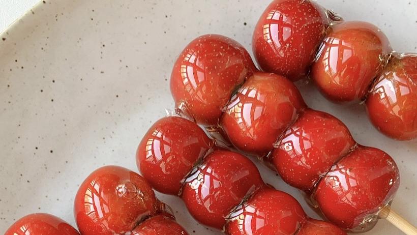 在家复刻童年味道！零失败冰糖葫芦，酥脆不粘牙