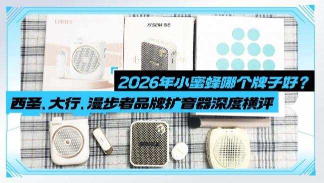 2026年小蜜蜂哪个牌子好？西圣、大行、漫步者品牌扩音器深度横评