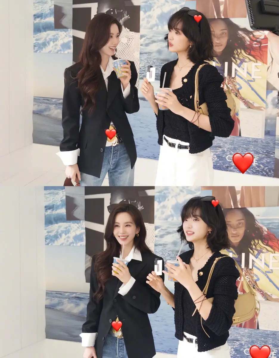 刘诗诗与王安宇孙千朴宝剑拍大头贴！