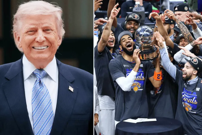 据Shams Charania报道，美国总统唐纳德-特朗普计划现场观看NBA总决