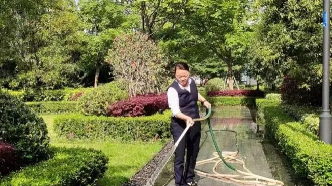 用心书写物业人的温情答卷