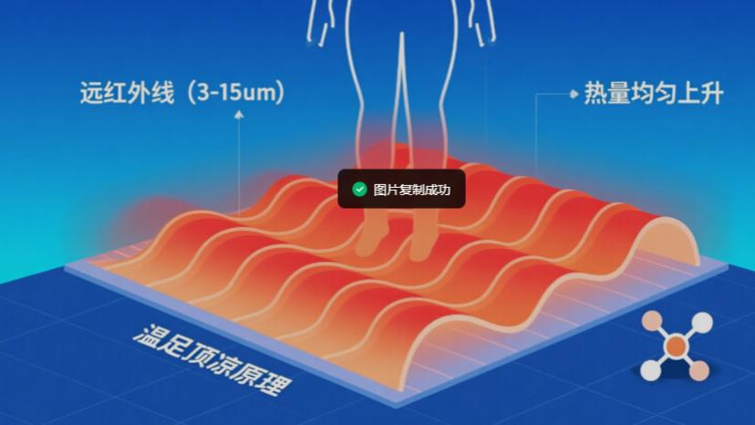 模块化石墨烯地暖，远离干燥与噪音，体验温足顶凉的舒适​