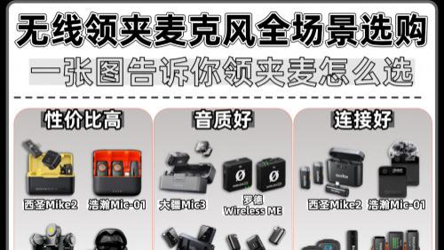 无线麦克风哪个牌子的好？避坑收音双在线，十大音质最好的麦克风