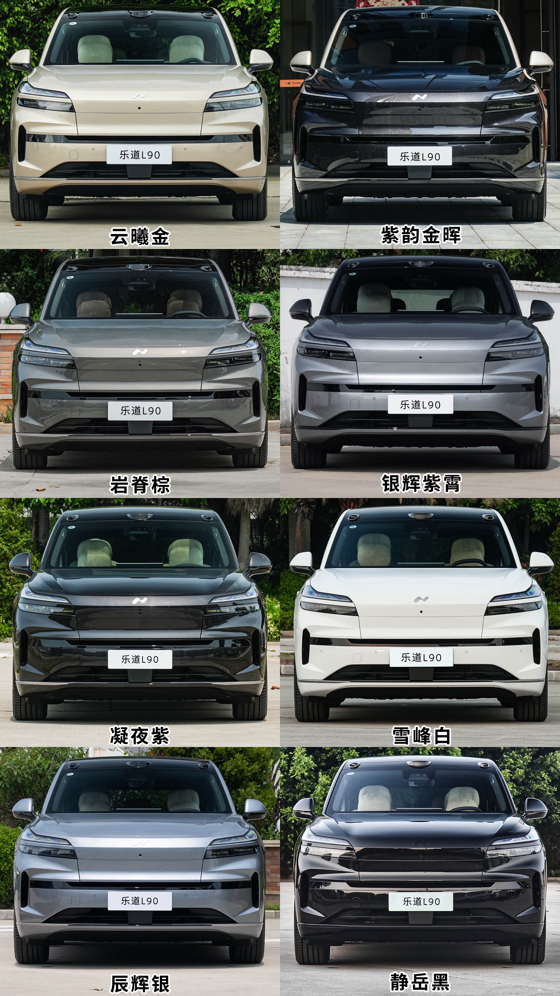 外观色：黑白免费，银棕金紫+4.8k，两款拼色+6k。注意紫色建议去门店看实车，