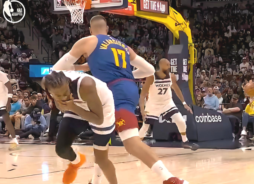 难堪大用，瓦兰丘纳斯与海兰德爆发冲突，吃到一级恶意犯规！

今天凌晨进行的一场N