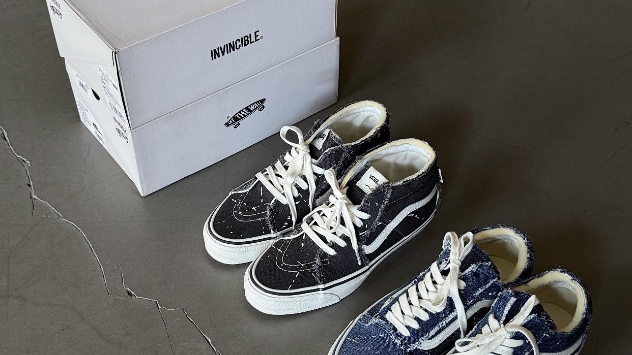 Vans x INVINCIBLE 2.0 解构撕撕乐 运动板鞋