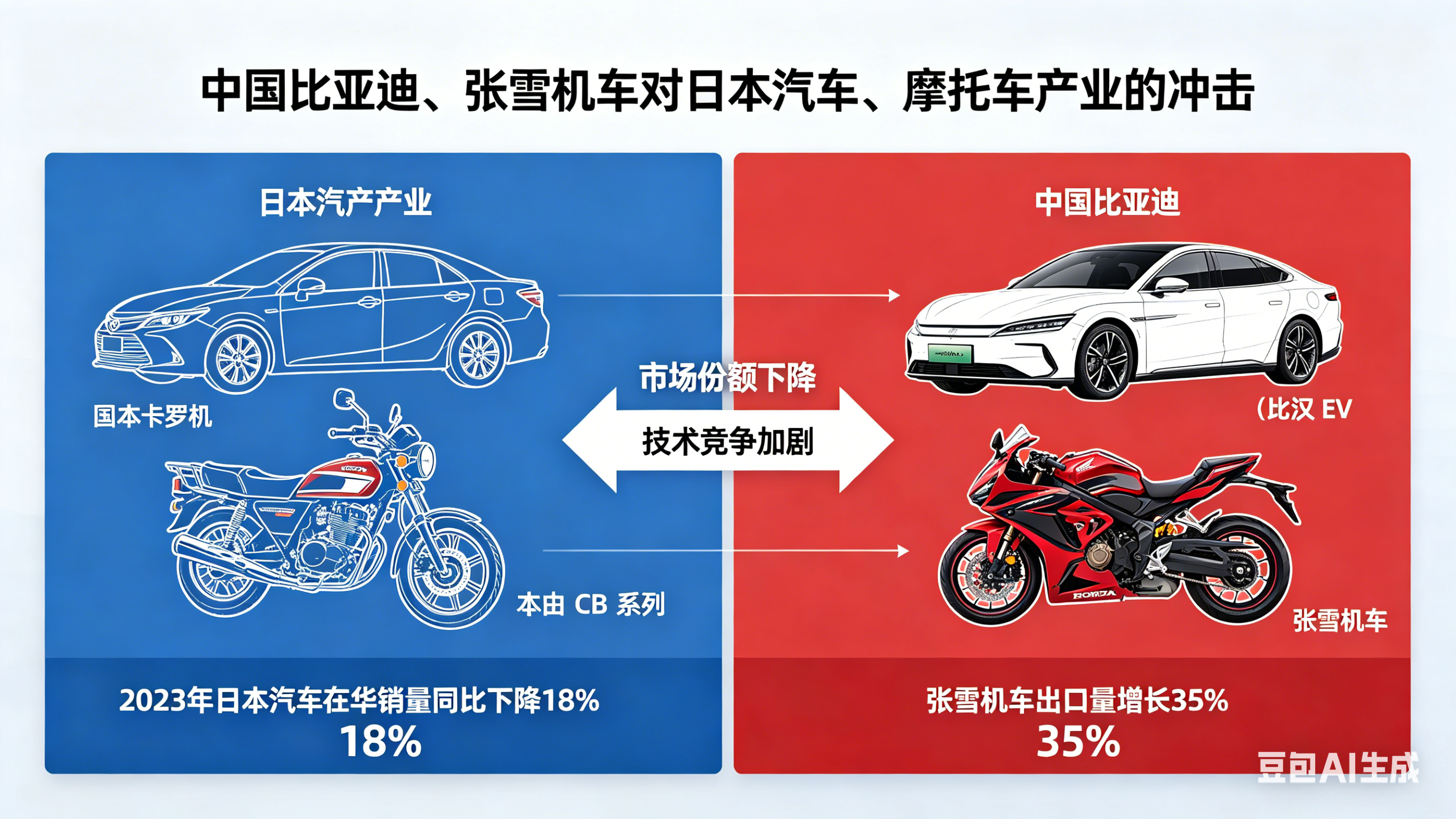 日本国的优势产业被冲击得七零八落