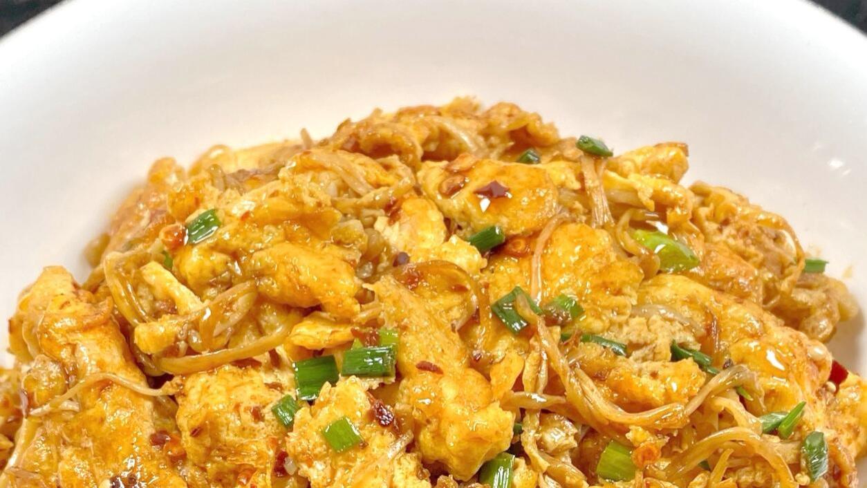 巨下饭！金针菇煎蛋饼｜5分钟搞定厨房小白