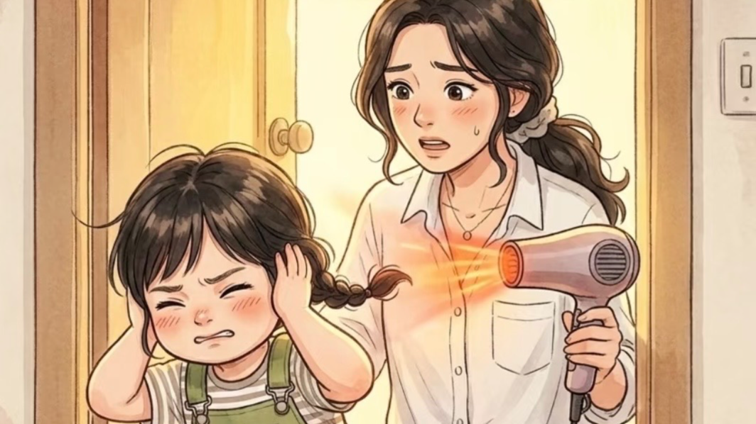 宝宝可不可以吹吹风机