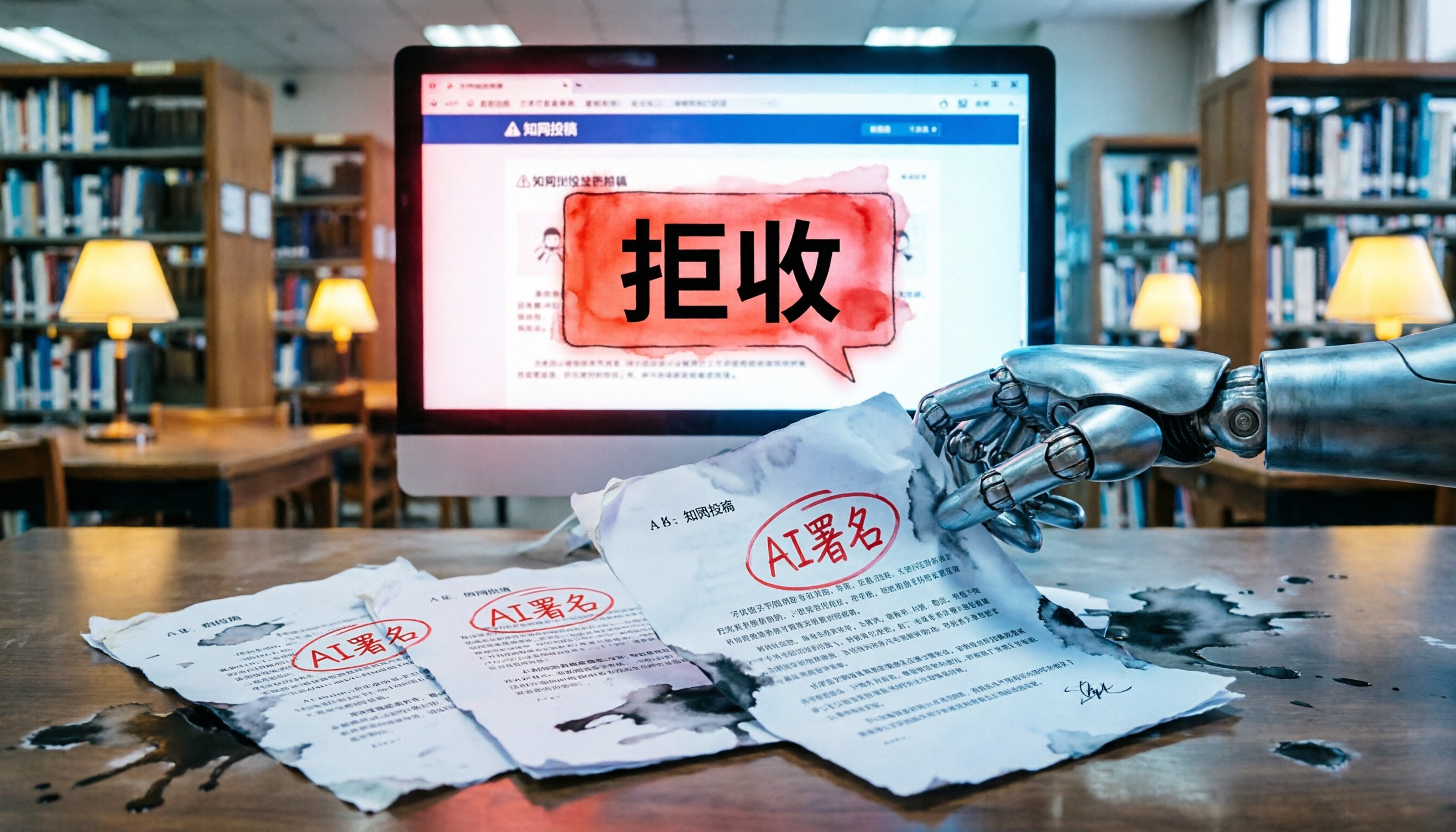 知网拒收 AI 署名论文：给科研划一条“人”的底线
