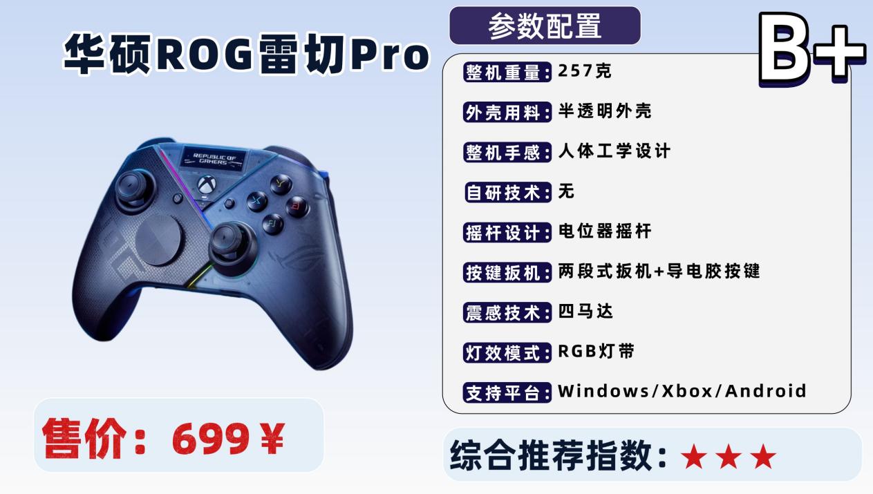 游戏手柄哪个牌子的性价比高？十大必玩高性价比游戏手柄推荐