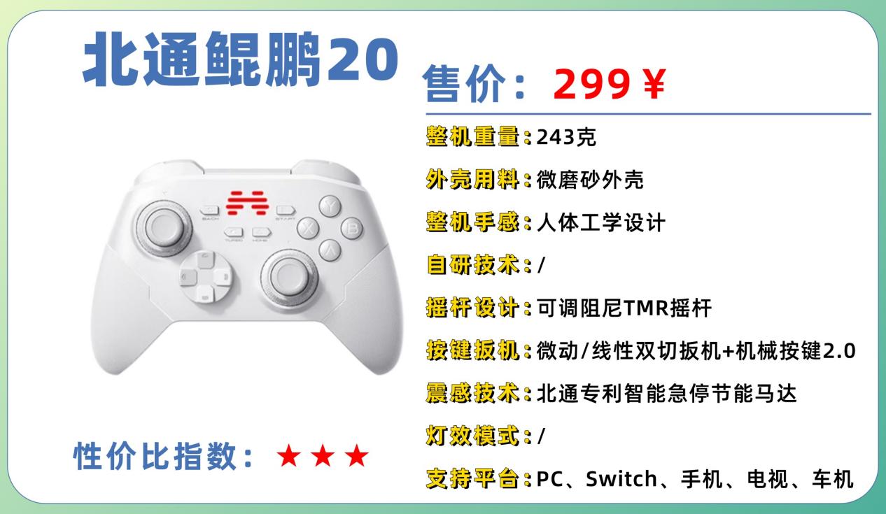 游戏手柄排行榜前十名推荐有哪些？最好用的游戏手柄排行榜推荐