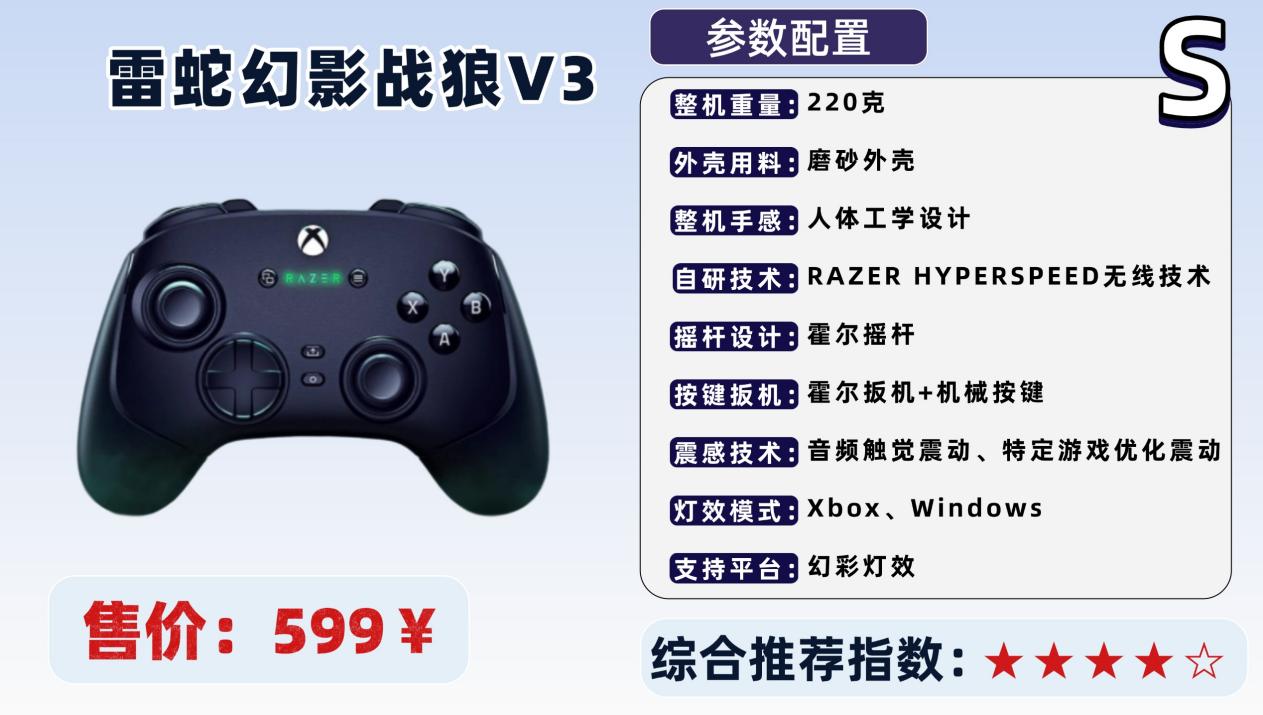 2026年游戏手柄品牌有哪些牌子？手柄排行榜前十名推荐品牌