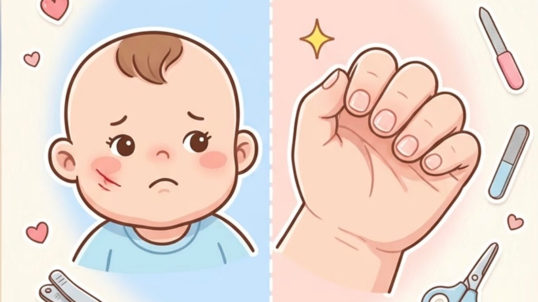 怎样正确给孩子剪指甲？