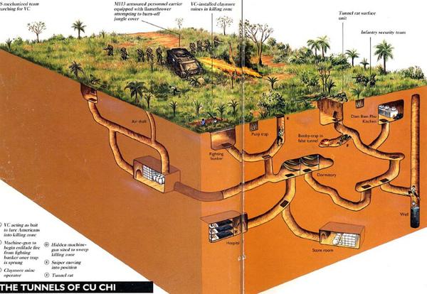 越南人当年做的陷阱, 看着就脚疼