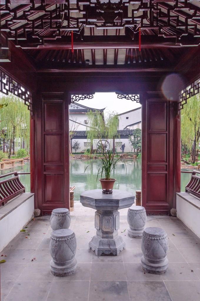苏州现存唯一一座书院园林, 可风可雨, 可凭可憩, 可以濯缨, 可以濯足