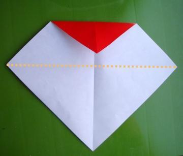圣诞老人手工折纸方法步骤详解