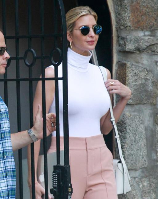 身材火辣的伊万卡, 才是最吸引人的