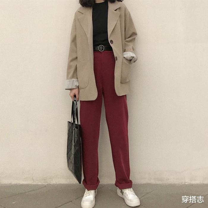当下正流行的阔腿裤时尚添气质