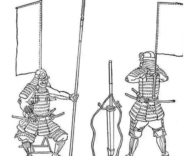 为什么古代日本军队打仗, 那些日士兵背后还插个大旗子?