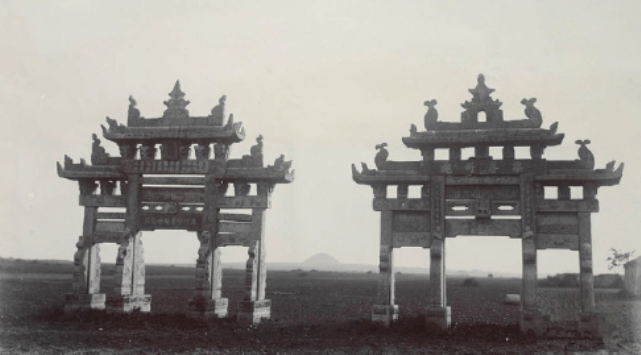 美国人拍摄的晚清时期西安: 没想到晚清时的西安那么的荒凉