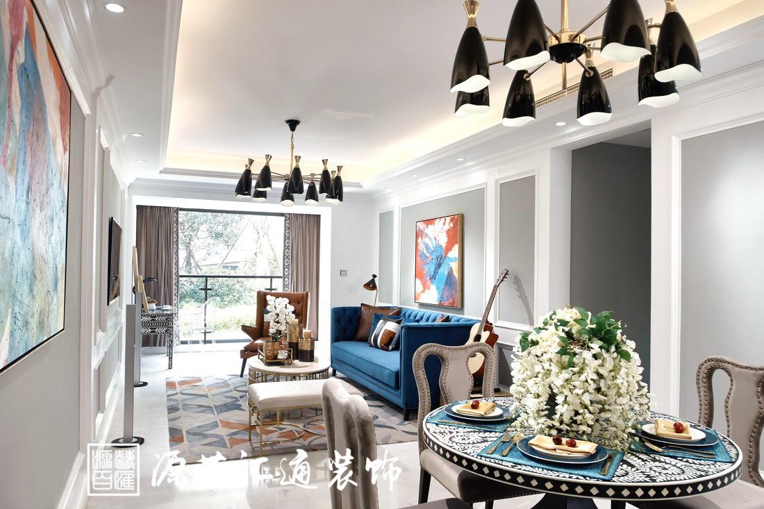 【源艺汇通】太原上林轩125.95平米混搭风格三居室, 属于你的温馨家