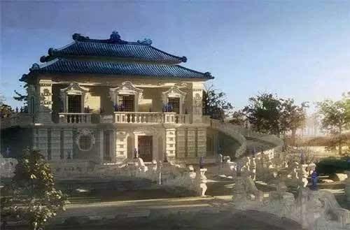 圆明园被烧前照片在英国曝光