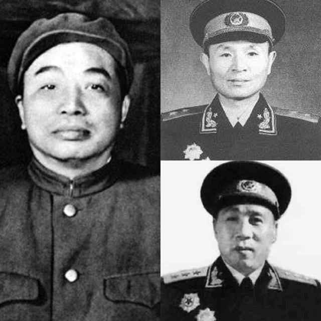 建国前解放军五大野战军主要领导编制及其各自产生的开国将帅数据情况