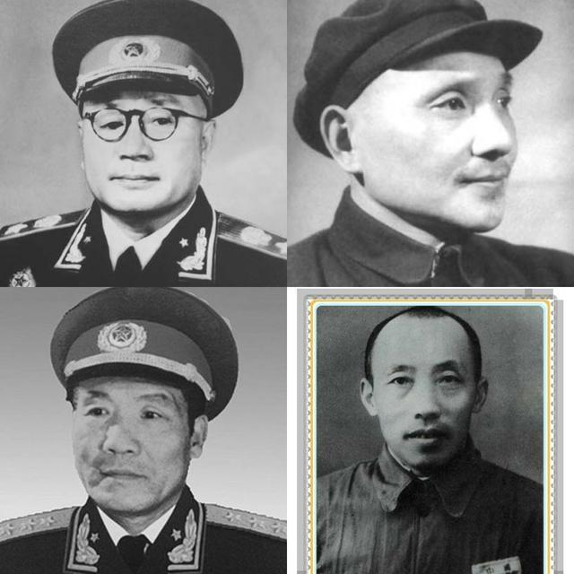 建国前解放军五大野战军主要领导编制及其各自产生的开国将帅数据情况
