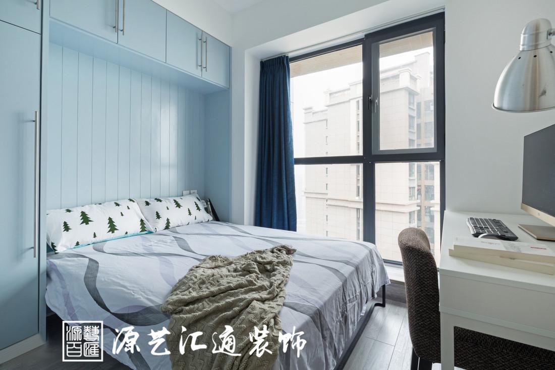 【源艺汇通】太原龙湾写意91平米现代简约风格两居室装修案例