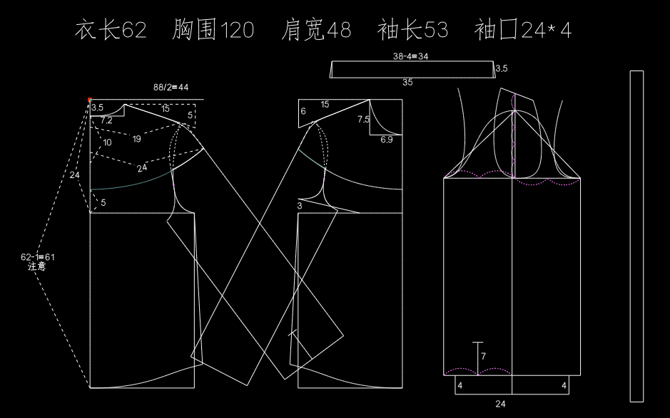 服装打版教程,服装基础打,自学服装打版_大山谷图库