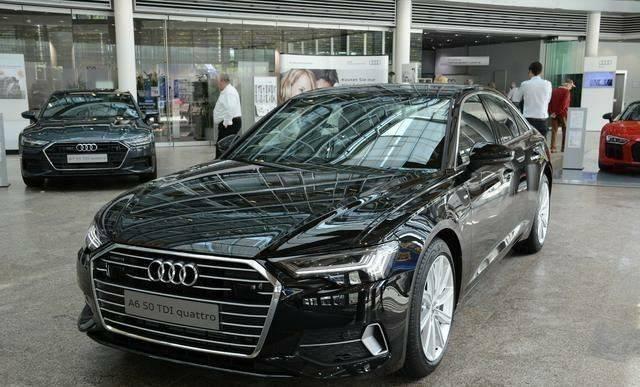 全新奥迪A6夜间内饰效果, 媲美A8, 美得不像话, 奔驰E真比不了