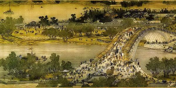 把《清明上河图》放大100倍, 看那个树下睡觉的人, 他在干嘛呢?