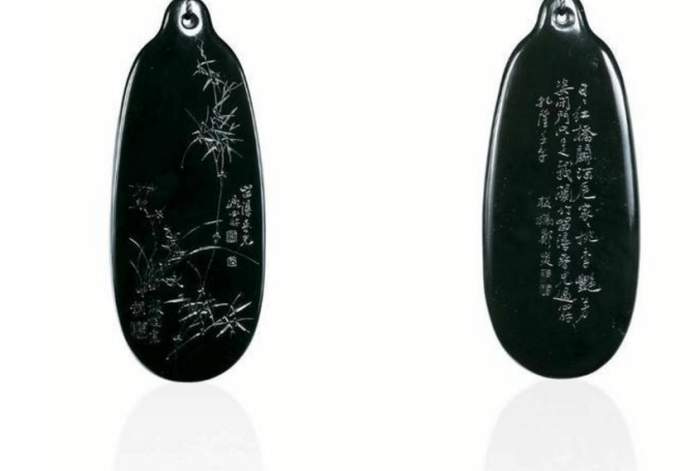 颇为珍稀的墨玉籽料如今什么市场行情