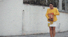搞笑Gif: 颜值果然决定一切, 因为有颜值, 所以什么表情都是美美的