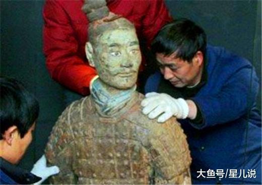 一件禁止出国展览的兵马俑, 就连专家看到该俑的脸也解释不了