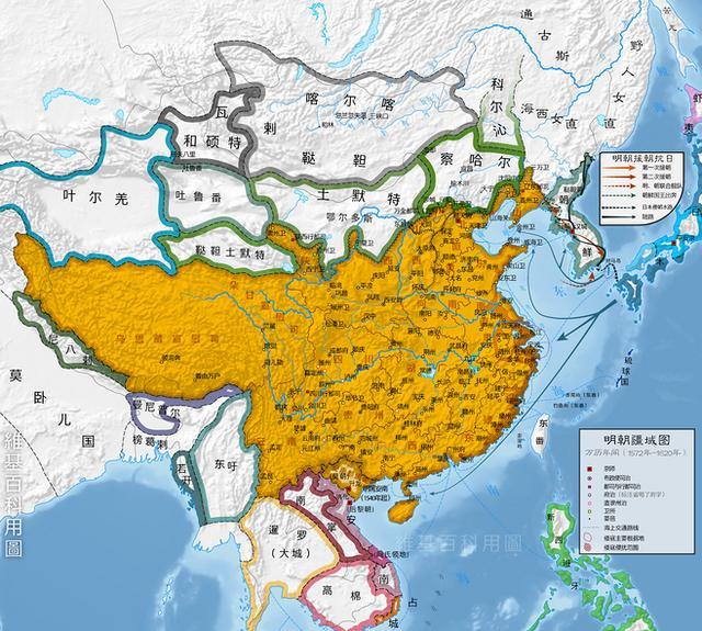 元朝和明朝的领土到北冰洋了吗? 为什么课本中疆域不划北部边界线