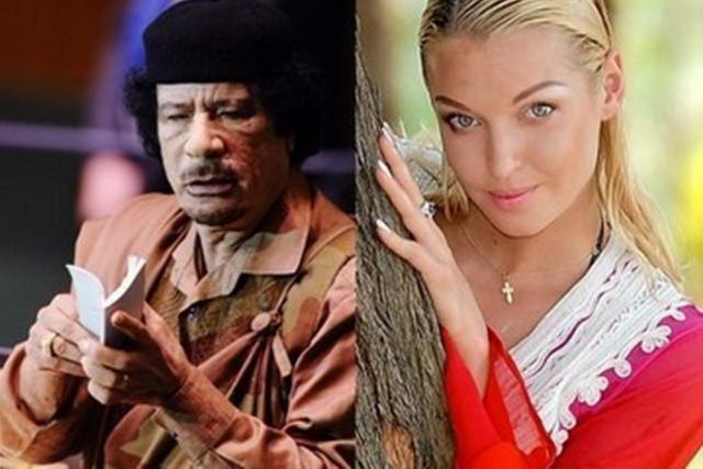 卡扎菲挑选美女护士的最后一道关口让人匪夷所思